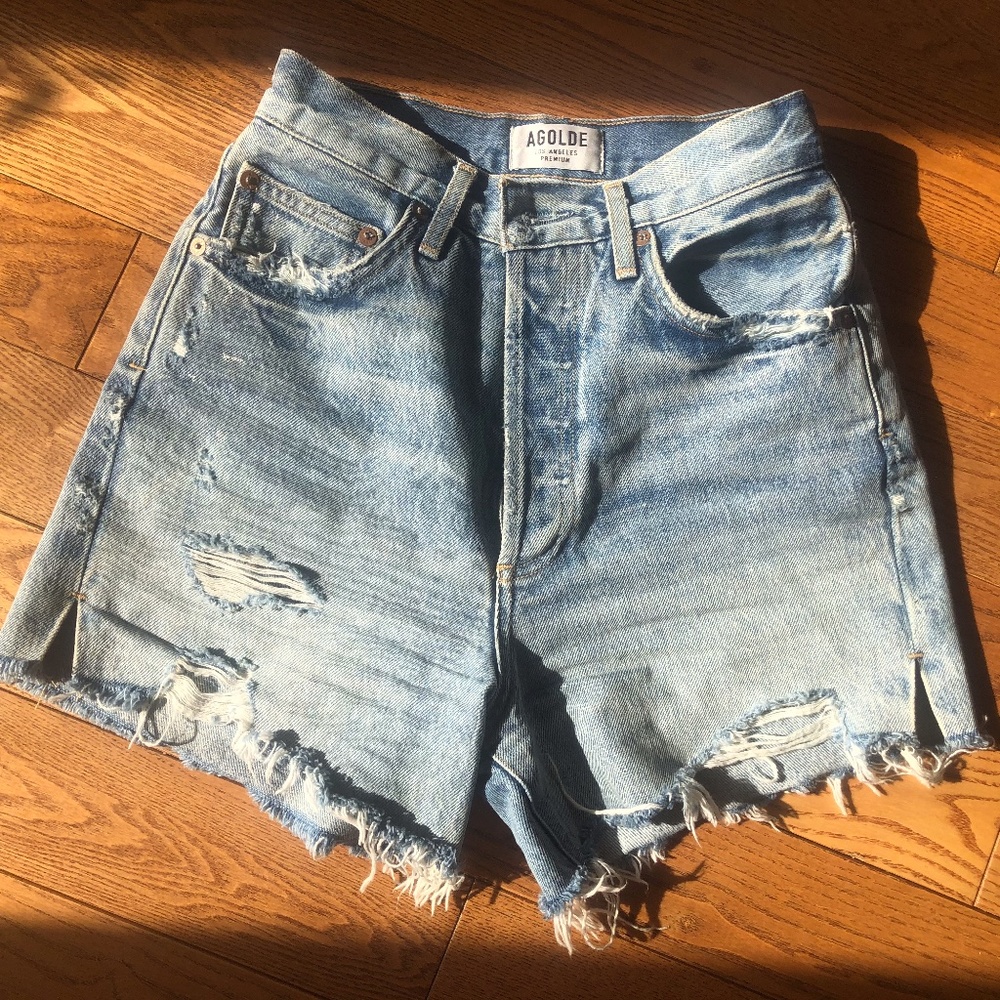 AGOLDE Dee Short in Riccochet